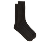 Cashmere-blend Socks