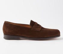 Lopez Suede Penny Loafers