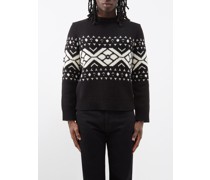 Josef Fair Isle Merino-blend Sweater