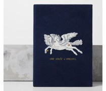 Une Volée D'amour Embroidered Book Clutch Bag