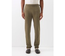 Jogging Stretch-cashmere Blend Track Pants