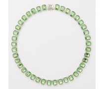 Anna Crystal & Rhodium-plated Necklace