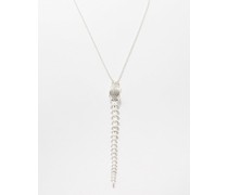Serpent's Trace Diamond & Sterling Silver Necklace