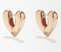 Heart 14kt Gold-filled Sterling-silver Earrings