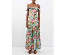 Robe en coton à imprimé floral Farrah