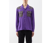 Cowboy Flap-pocket Sateen Shirt