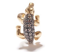 The Agile Alligator Diamond & 18kt Gold Ear Cuff