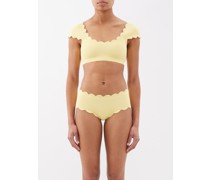 Mexico Scalloped Bikini Top