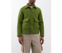 Julius Brushed Wool-blend Jacket