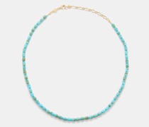 Lagoon Turquoise & 18kt Gold-plated Necklace