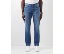 Jean taille basse en coton biologique Open