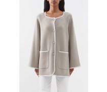 Alana Crochet-trim Wool-blend Jacket