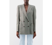 Everynight Double-breasted Wool Blazer