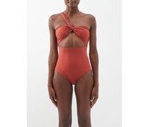 Narcissus One-shoulder Cutout Swimsuit