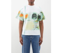 Hard Food-print Cotton-jersey T-shirt