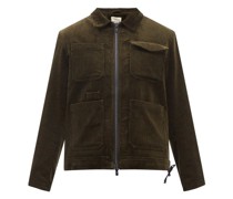 Hayling Faux-shearling And Cotton-corduroy Jacket