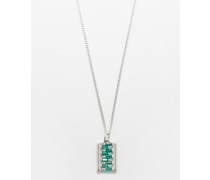 Delano Agate & Sterling-silver Necklace