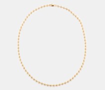 Ball-chain 14kt Gold-plated Necklace