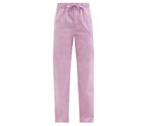 Drawstring Organic-cotton Pyjama Trousers