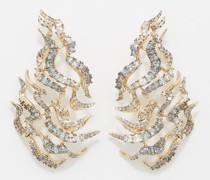 Diamond Haze 18kt Gold Earrings