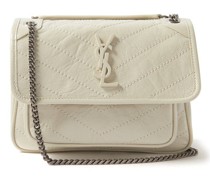 Niki Baby Crinkled-leather Cross-body Bag