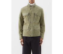 Veste utilitaire en daim Dene