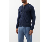 Artist Stripe Cotton-jersey Pyjama Hoodie