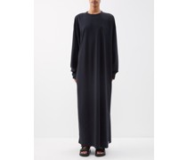 Recycled-yarn Cotton-blend Maxi T-shirt Dress