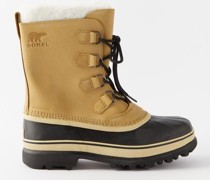 Caribou Shearling-lined Leather Boots