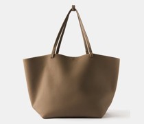 Xl E/w Park Grained-leather Tote Bag