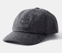 Tyron Logo-embroidered Wool-felt Baseball Cap