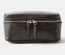 Xs Monogram-print Coated Canvas Packing Pouch