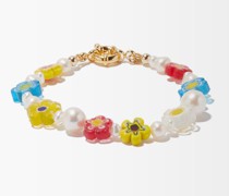Mimi Millefiori Glass & Gold-filled Bracelet