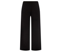 Wide-leg Knitted Cashmere Trousers