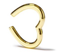 9kt Gold Heart Ear Cuff