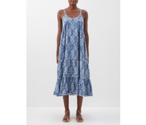 Floral-print Cotton Dress