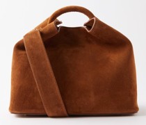 Raisin Suede Handbag