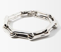 Square-link Xl 14kt White-gold Bracelet