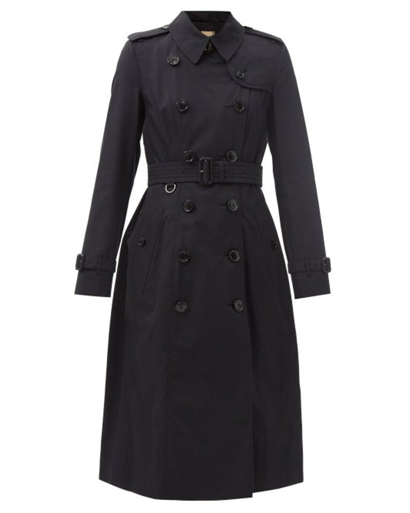 Burberry Damen Chelsea Cotton-gabardine Long Trench Coat
