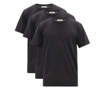 Pack Of Three Lyocell-blend Jersey T-shirts