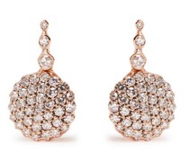 Beirut Diamond & 18kt Rose Gold Earrings