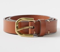 Slim Bridle-leather Belt