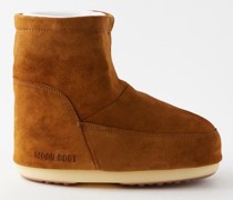 Icon Laceless Suede Boots