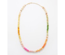 Fantasy Beaded 18kt Gold-plated Necklace