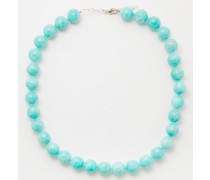 Oracle Amazonite & 14kt Gold Necklace