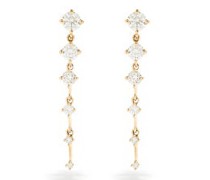 Sequence Diamond & 18kt Gold Earrings