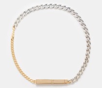 Two-tone Curb-chain Bracelet