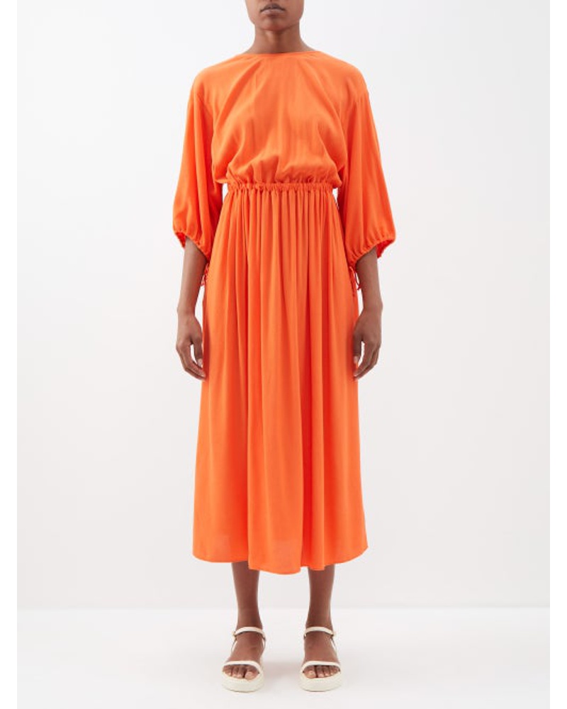 THREE GRACES Damen Shelby Gathered Belted Dress