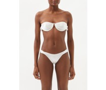 Ropewalker Twisted Underwired Bandeau Bikini Top