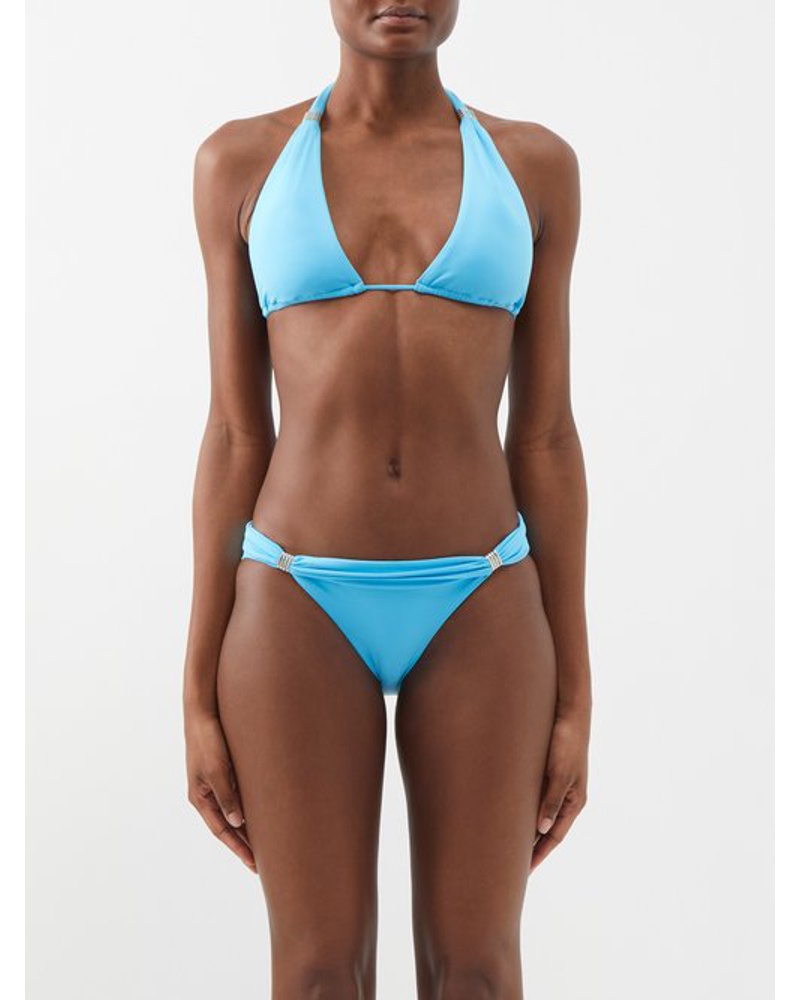 Melissa Odabash Damen Grenada Halterneck Bikini Top